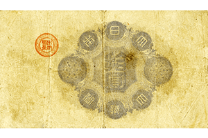 改造紙幣20円裏面
