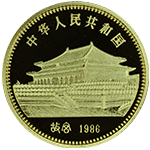 中国十二支金貨裏面