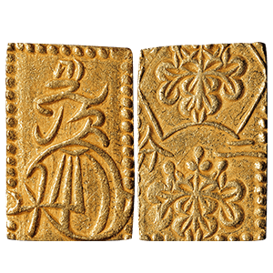 明治二分判金